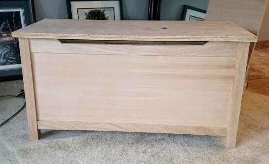 Contemporary best sale toy chest